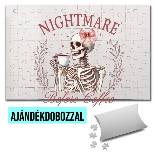 Puzzle - kirakó ajándékdobozzal