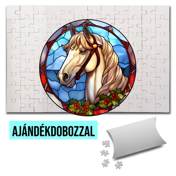 Puzzle - kirakó ajándékdobozzal