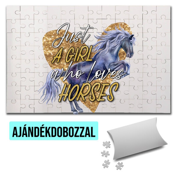 Puzzle - kirakó ajándékdobozzal