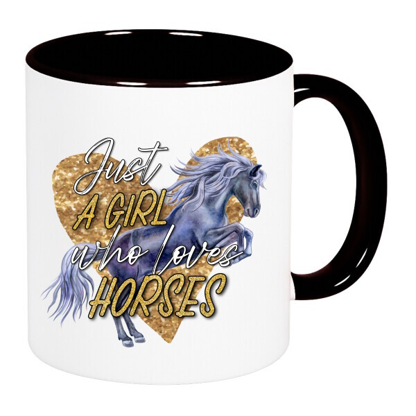 Színes fülű és belsejű bögre