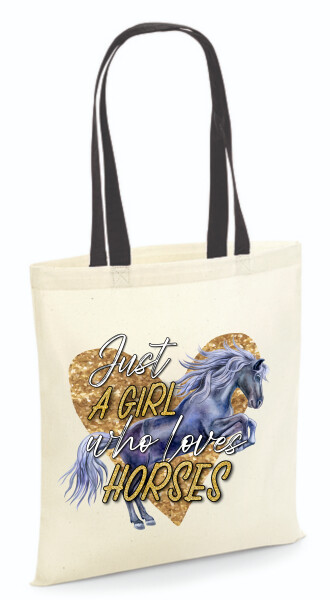 Vászontáska - színes fülű 