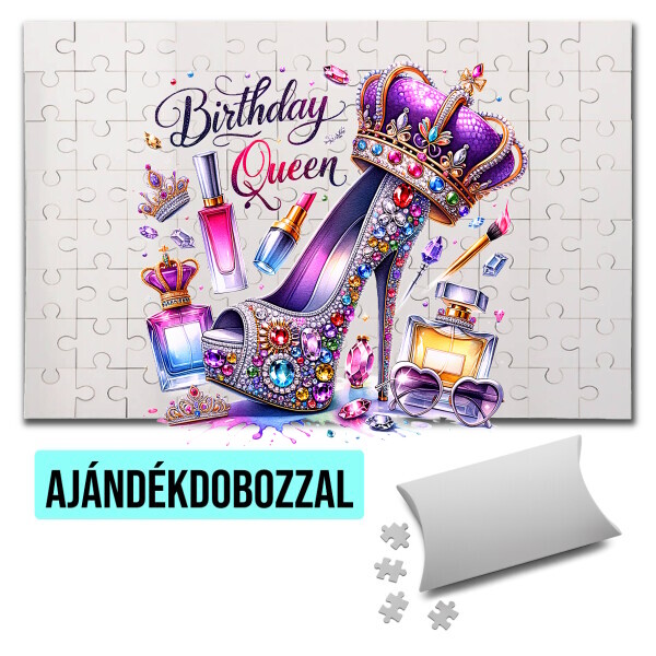 Puzzle - kirakó ajándékdobozzal
