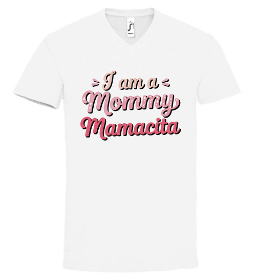 Unisex V nyakú póló