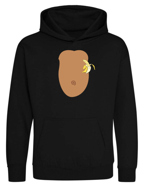 Kapucnis belebújós gyerek pulóver