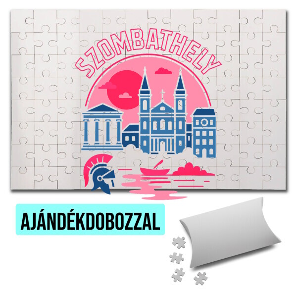 Puzzle - kirakó ajándékdobozzal