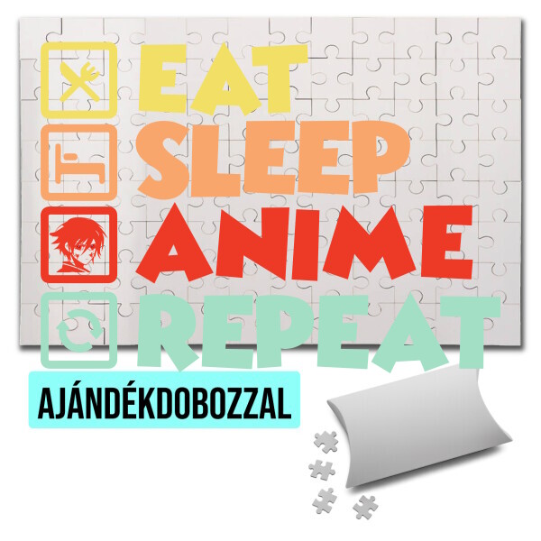 Puzzle - kirakó ajándékdobozzal