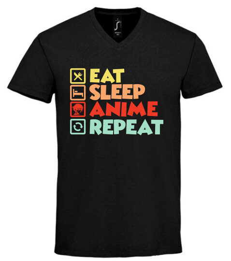 Unisex V nyakú póló