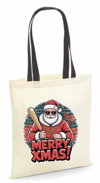 Vászontáska - színes fülű 