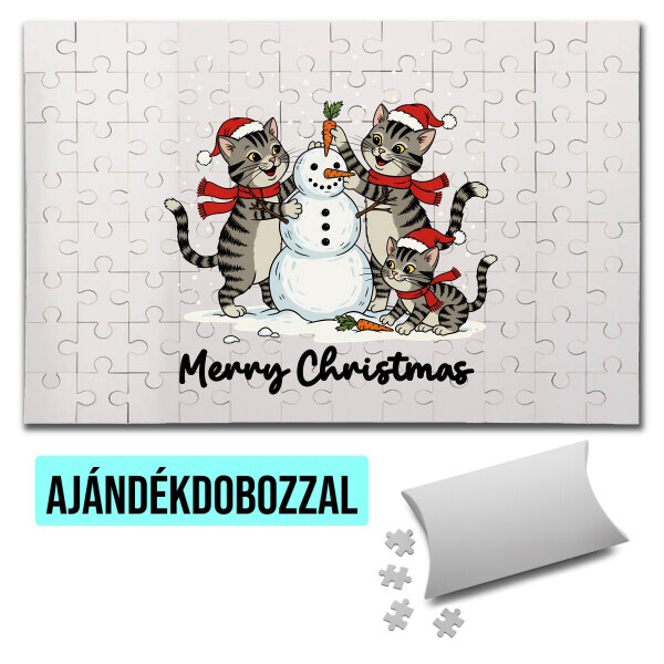 Puzzle - kirakó ajándékdobozzal