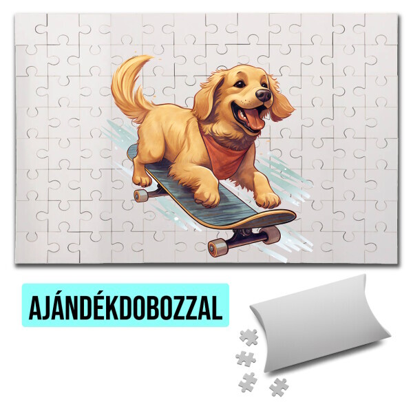 Puzzle - kirakó ajándékdobozzal