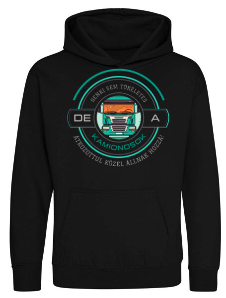 Kapucnis belebújós gyerek pulóver