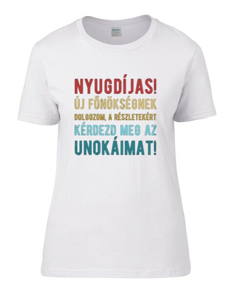 Egyedi Női Póló