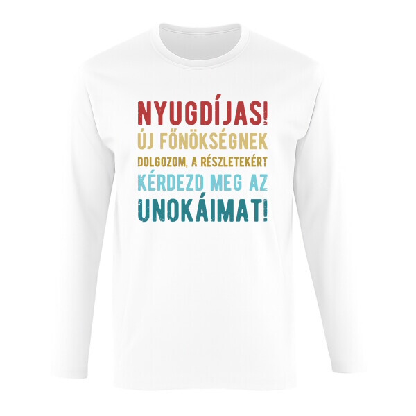 Hosszú ujjú póló