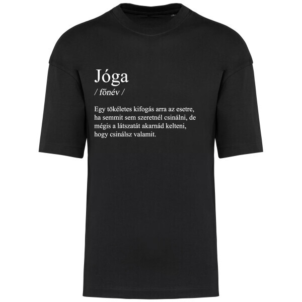 Prémium oversized unisex póló