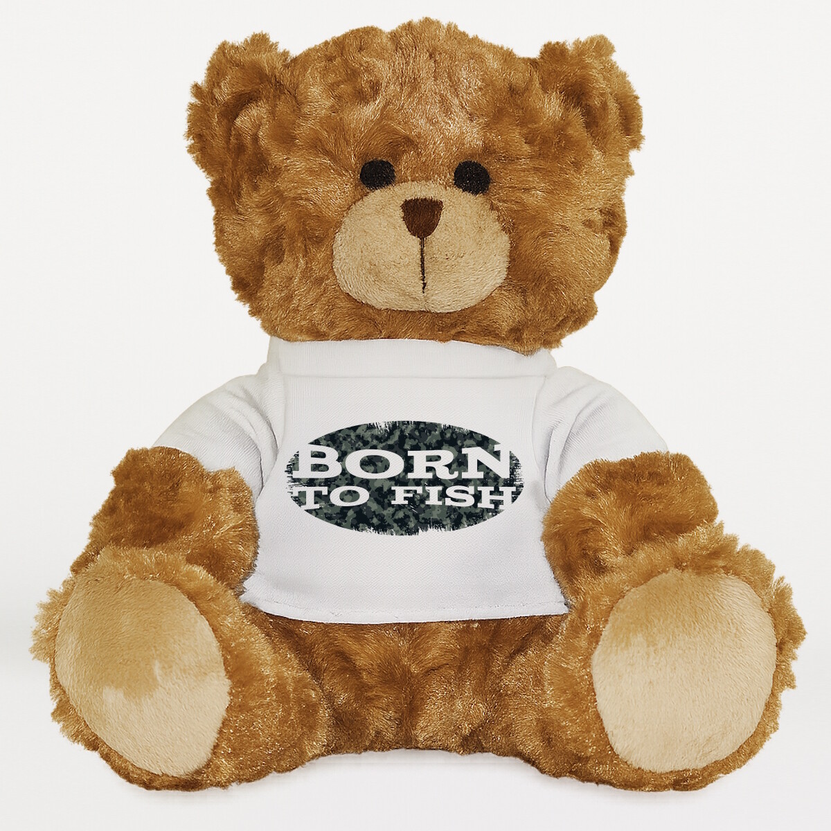 Plüssmaci egyedi pólóval