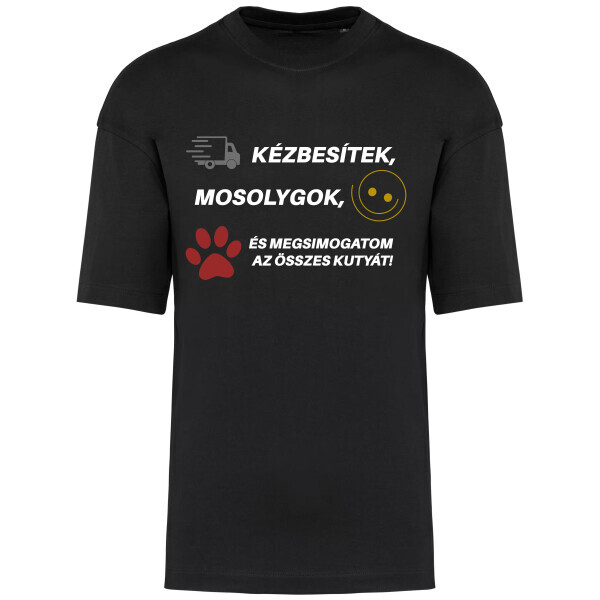 Prémium oversized unisex póló