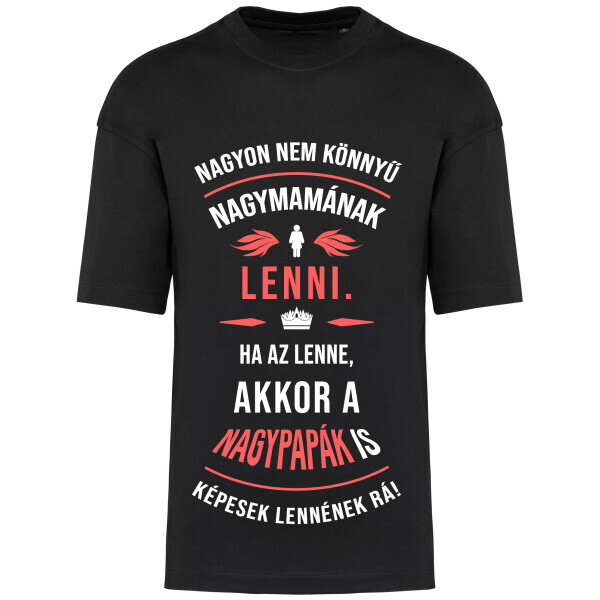 Prémium oversized unisex póló