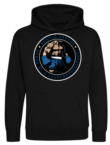 Kapucnis belebújós gyerek pulóver