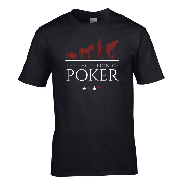 The evolution of poker