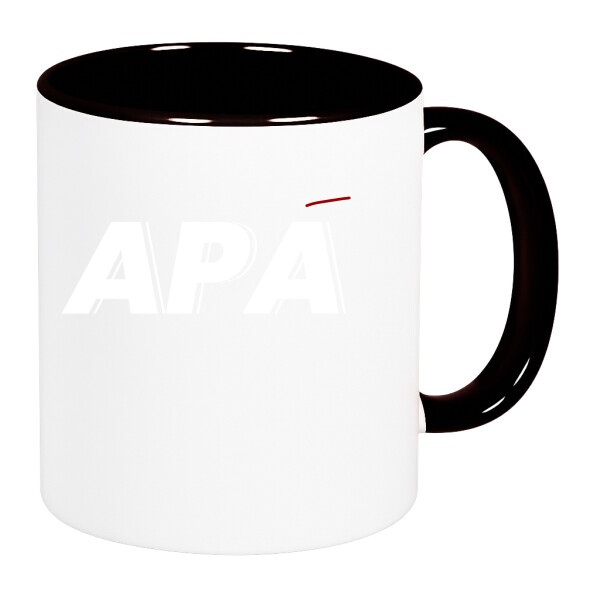 Színes fülű és belsejű bögre