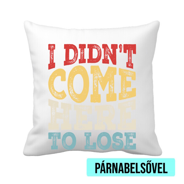 Párnahuzat béléssel