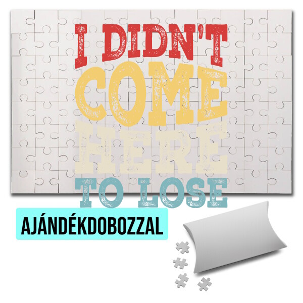 Puzzle - kirakó ajándékdobozzal