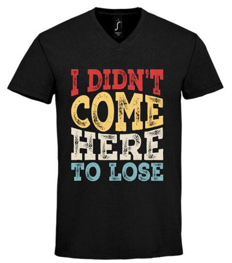 Unisex V nyakú póló