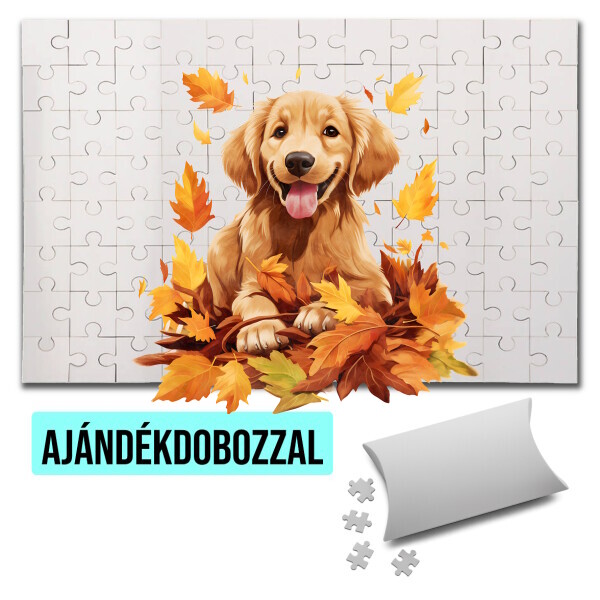 Puzzle - kirakó ajándékdobozzal