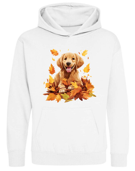 Kapucnis belebújós gyerek pulóver