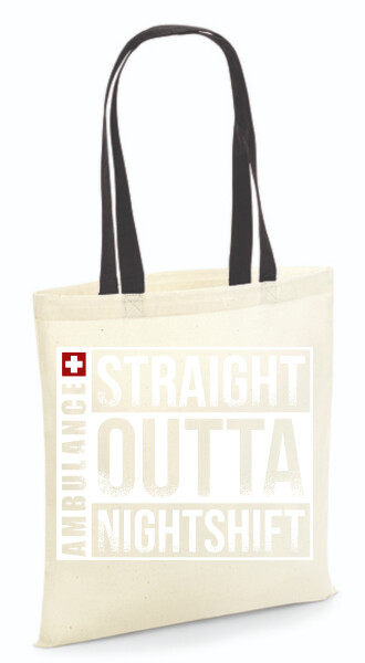 Vászontáska - színes fülű 