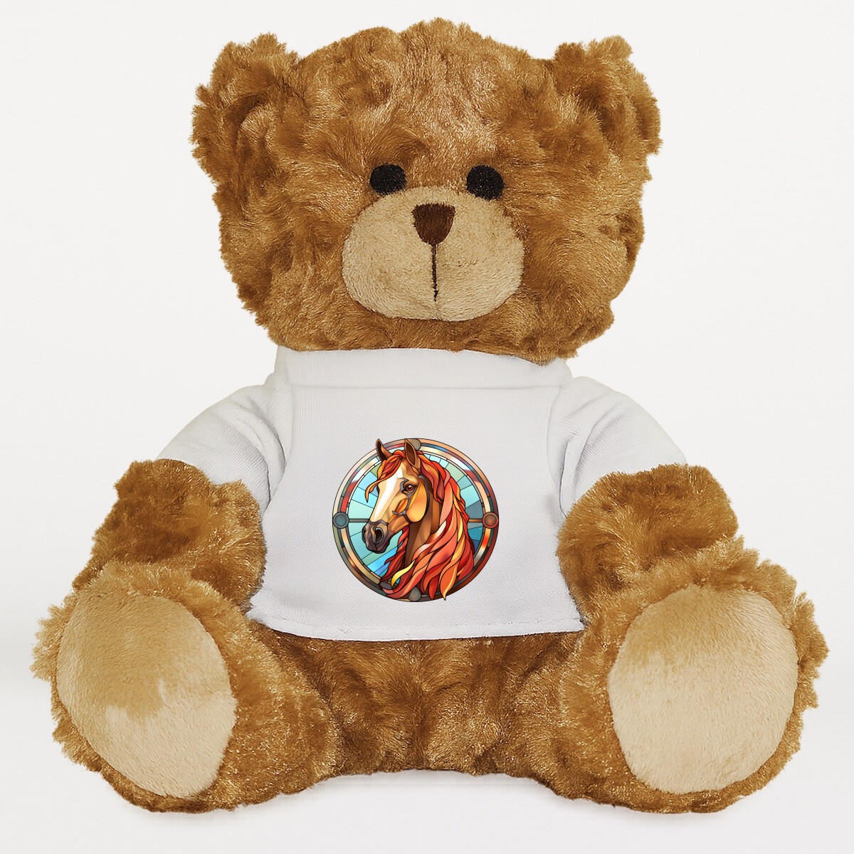 Plüssmaci egyedi pólóval