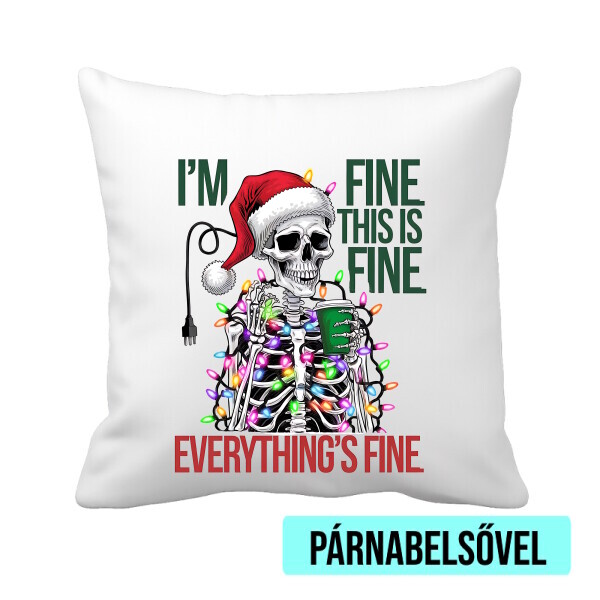 Párnahuzat béléssel