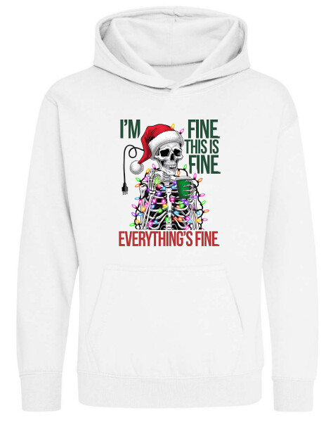 Kapucnis belebújós gyerek pulóver