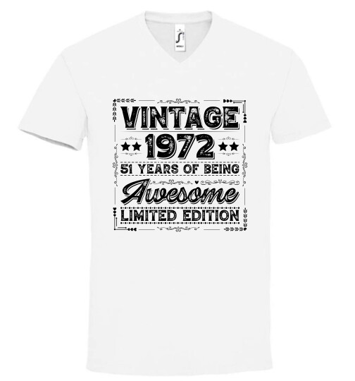 Unisex V nyakú póló