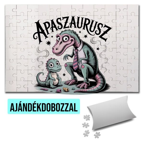 Puzzle - kirakó ajándékdobozzal