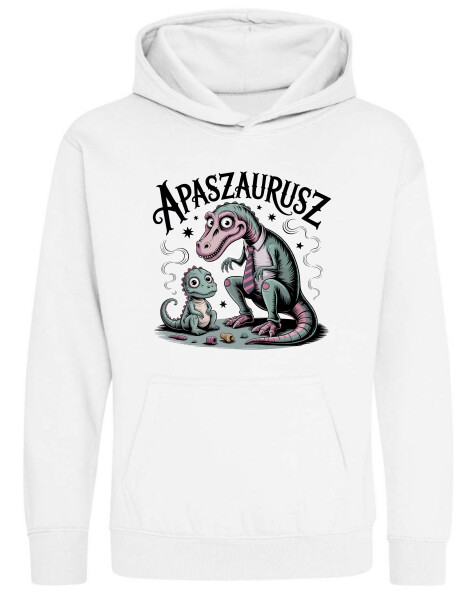 Kapucnis belebújós gyerek pulóver