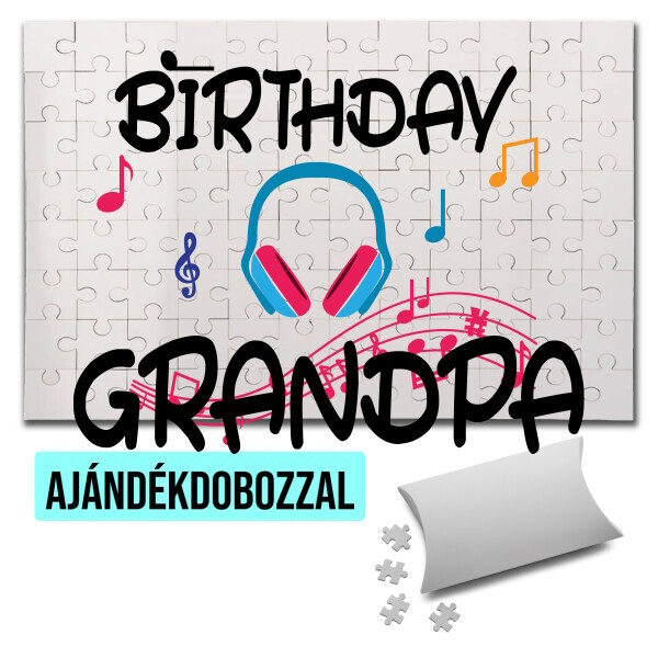 Puzzle - kirakó ajándékdobozzal
