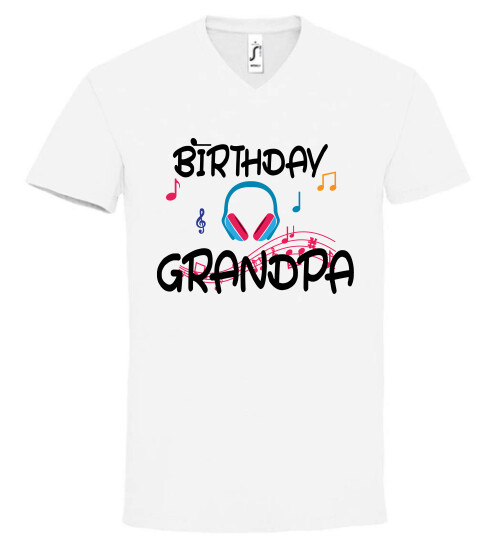 Unisex V nyakú póló