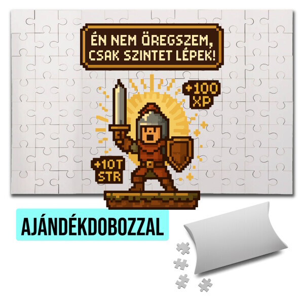 Puzzle - kirakó ajándékdobozzal