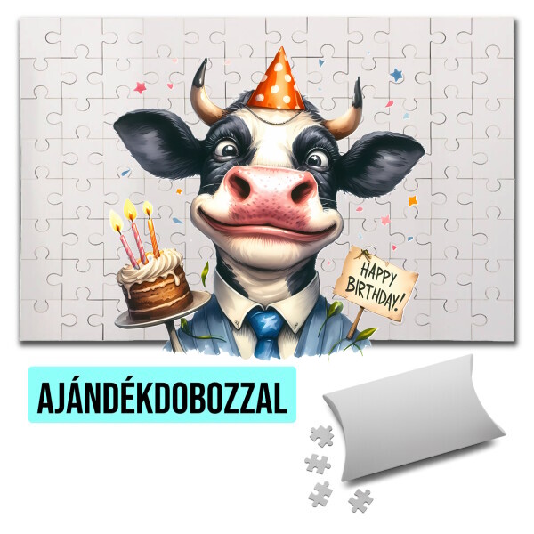 Puzzle - kirakó ajándékdobozzal