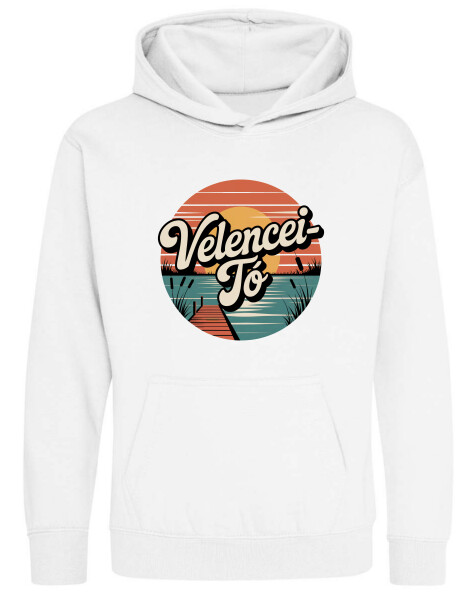 Kapucnis belebújós gyerek pulóver