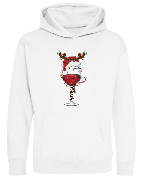 Kapucnis belebújós gyerek pulóver