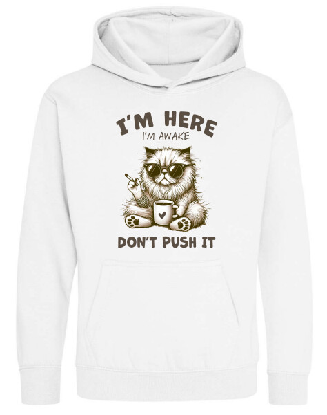 Kapucnis belebújós gyerek pulóver