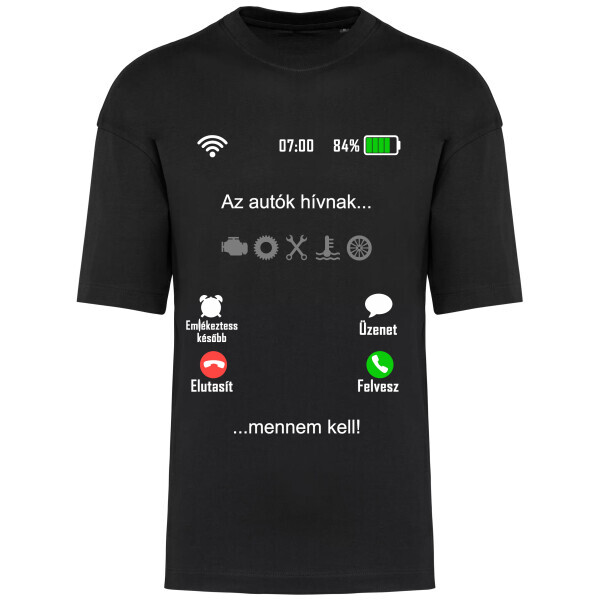 Prémium oversized unisex póló