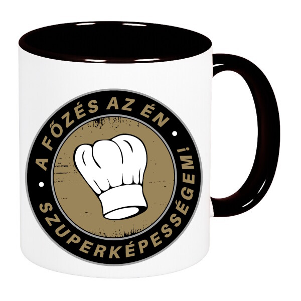 Színes fülű és belsejű bögre