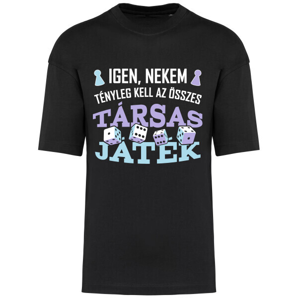 Prémium oversized unisex póló