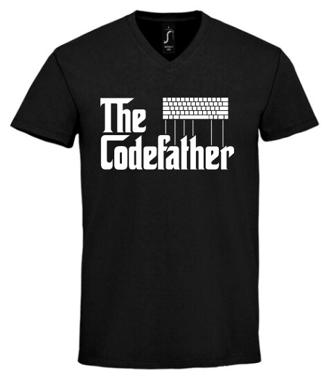 Unisex V nyakú póló