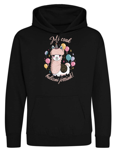 Kapucnis belebújós gyerek pulóver