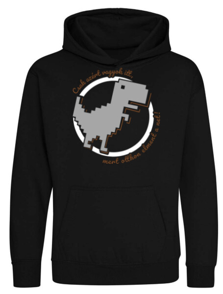 Kapucnis belebújós gyerek pulóver