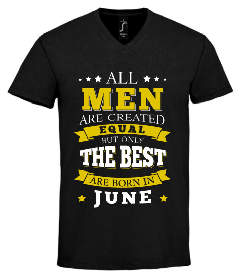 Unisex V nyakú póló